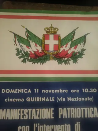 Manifesto Unione Monarchica Italiana