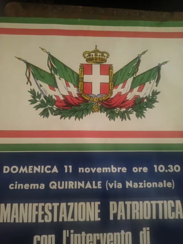Manifesto Unione Monarchica Italiana