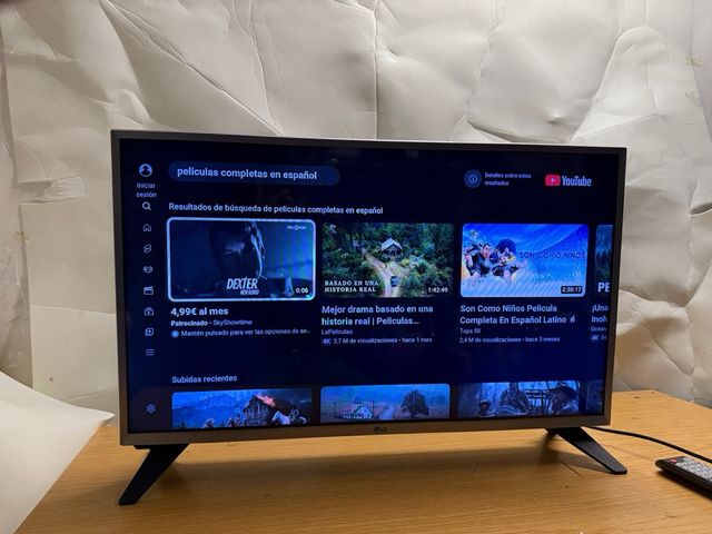 Smart TV LG 32 con mando