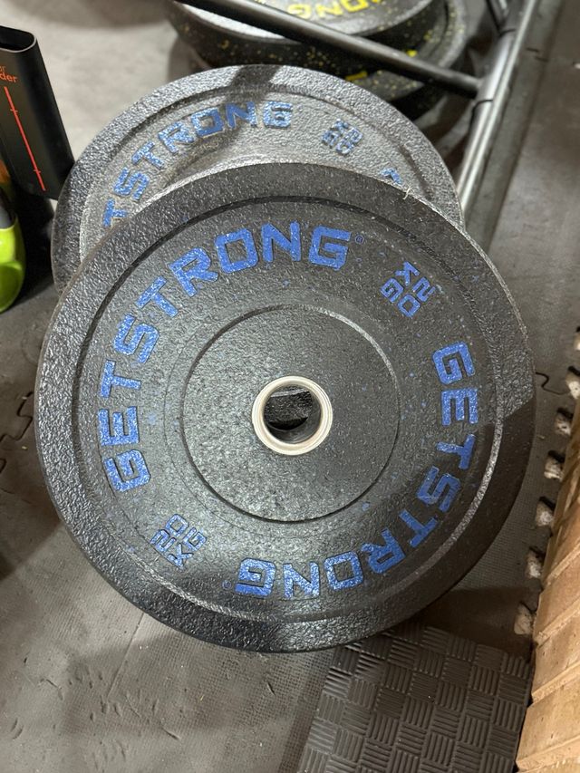 2 discos GESTRONG competición 20kg