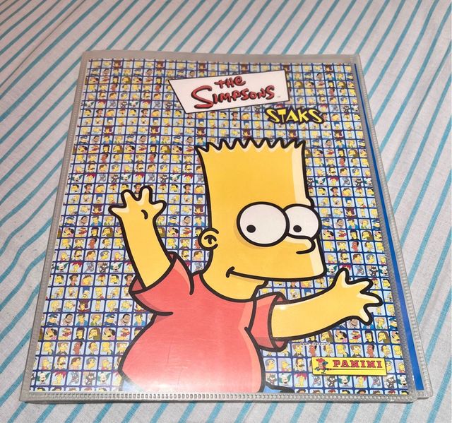 Álbum Vacío Staks Simpsons Panini