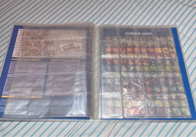 Álbum Vacío Staks Simpsons Panini