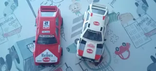 Scalextric antiguo Rally 1980 Marlboro Audi