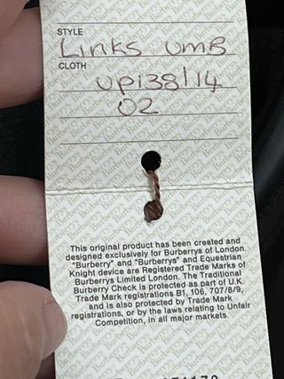 Sacca da golf Burberry