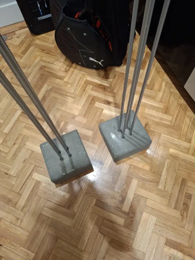 Altavoces Kenwood 2 con soportes y 2 sin soporte