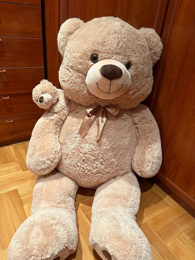 Osito gigante peluche 130x70cm