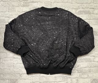 Bomber Oversize Lentejuelas Premium