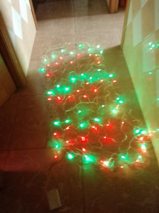 Decoración Navidad: Bolas y Piñas + Luces