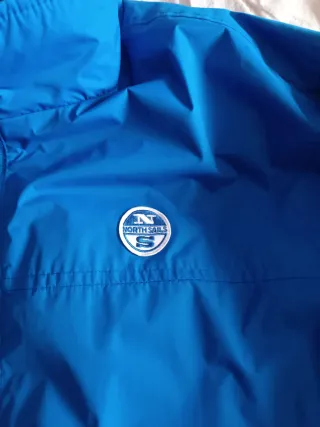 Cazadora North Sails azul. Talla S. Nueva.
