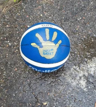 Pallone basket Molten blu taglia 5