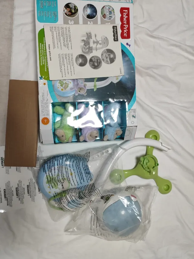 Móvil Cuna Fisher Price Ositos Voladores