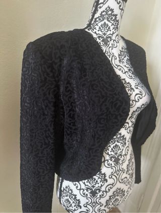 Blazer vintage nero taglia 44 italiana 
