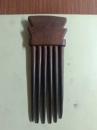 Pettine arte africana