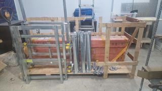 Equipo elevacion desmontable, longitud max 35 m