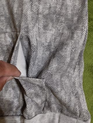 Felpa con cappuccio Decathlon grigia