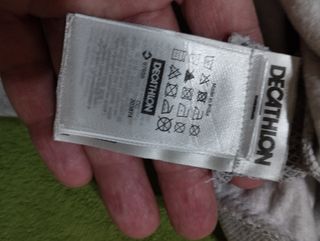 Felpa con cappuccio Decathlon grigia