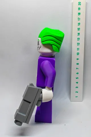 Lego Custom Joker Morado y Verde