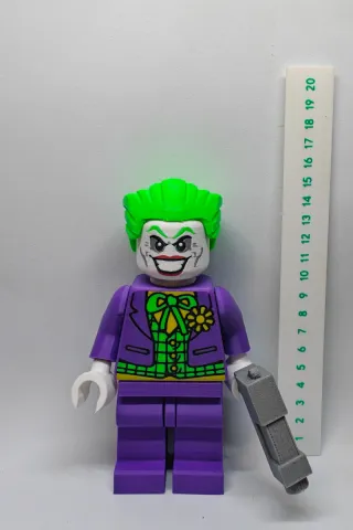 Lego Custom Joker Morado y Verde