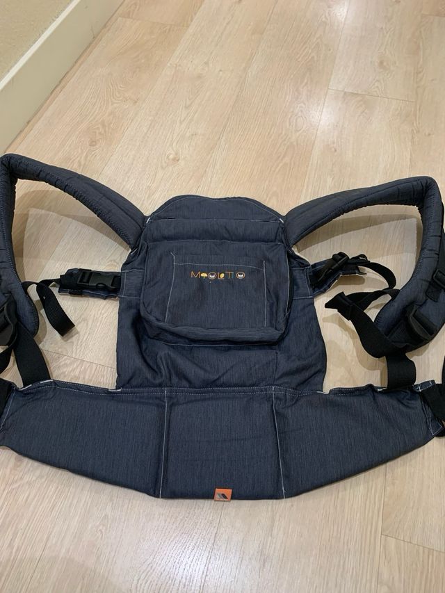 Mochila portabebés con estampado