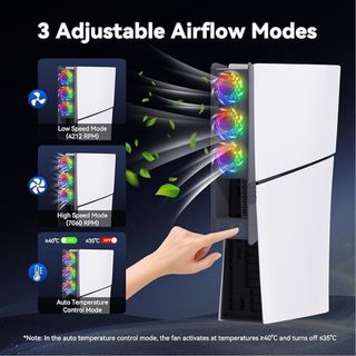 Ventilador PS5 Pro Slim con RGB SIN ESTRENAR 
