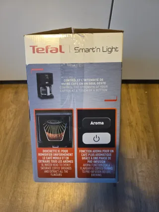 Cafetera Tefal Smart'n Light Negra
