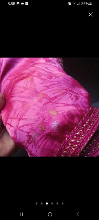 Caftán rosa talla M,S