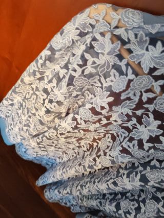 Sobrecamisa fiesta encaje XXL