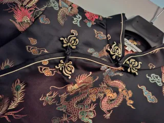 Vestido Oriental Negro Talla S