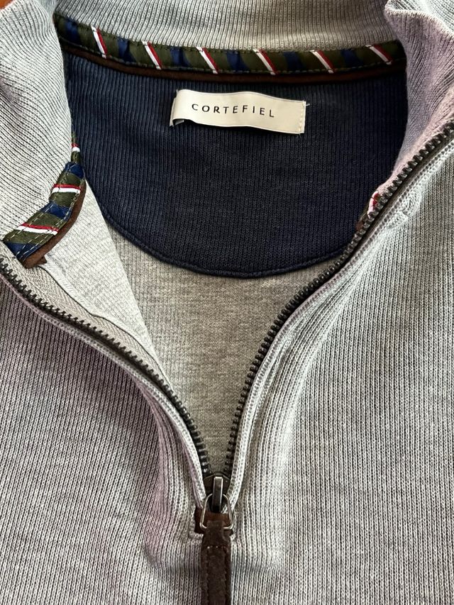 Jersey Cortefiel Hombre Gris