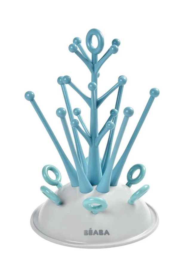 Escurre biberones Béaba azul