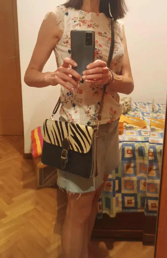 Bolso Cebra Piel
