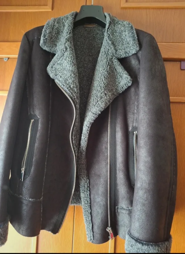 Cazadora Marella gris oscuro