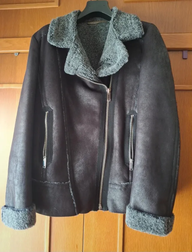 Cazadora Marella gris oscuro