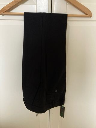 Pantalón de traje Benetton negro