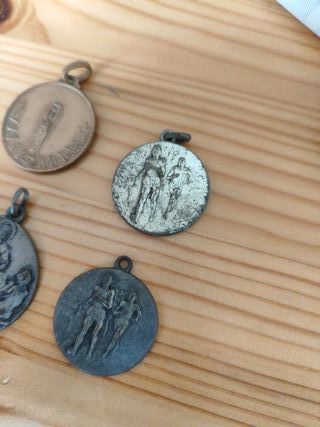 Lotto di 6 medaglie vintage anni '60