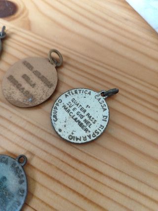 Lotto di 6 medaglie vintage anni '60