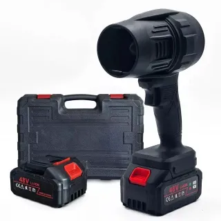 Soffiatore 48V con 2 Batterie e Valigia accessori 