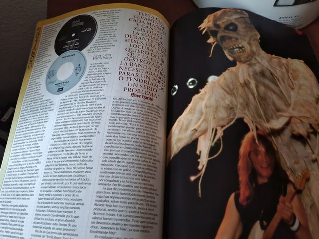 Revista Rock Iron Maiden Triana Van Halen Powersla