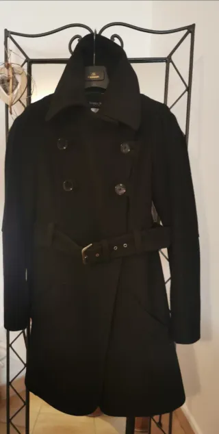 Cappotto Patrizia Pepe 40 Lana Nero