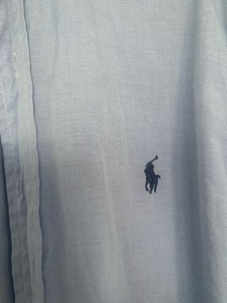 Camisa Polo Ralph Lauren azul