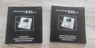 Manuales Nintendo DS Lite (Español/Inglés/Francés)