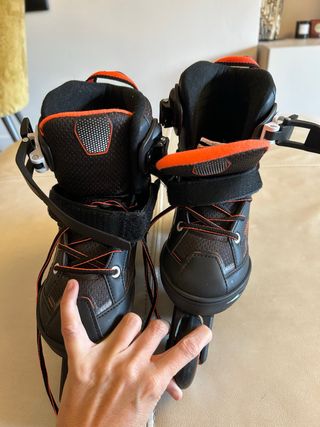 Patines en línea ajustables T32-35, marca Oxello