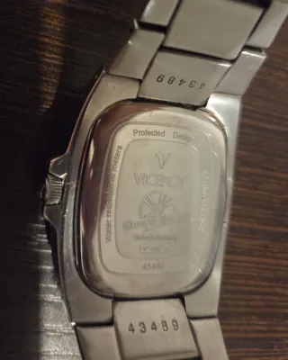 Reloj Viceroy Hombre Esfera Negra Correa Metal
