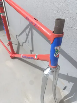 Telaio Bici Gios Torino Rosso/Blu
