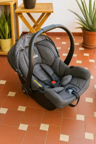Sillita coche bebé Joie gris