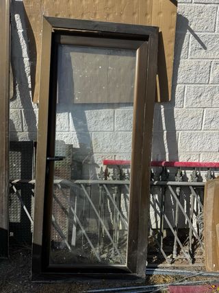 Puertas de aluminio con cristal