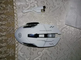 Ratón Gamer FPS Blanco con inalabrico