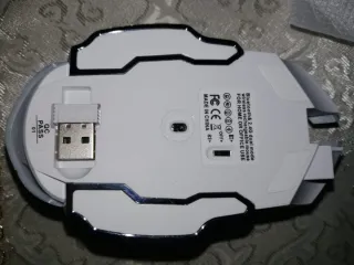 Ratón Gamer FPS Blanco con inalabrico