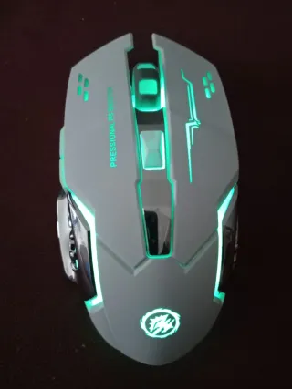 Ratón Gamer FPS Blanco con inalabrico