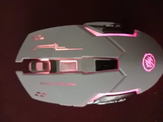 Ratón Gamer FPS Blanco con inalabrico